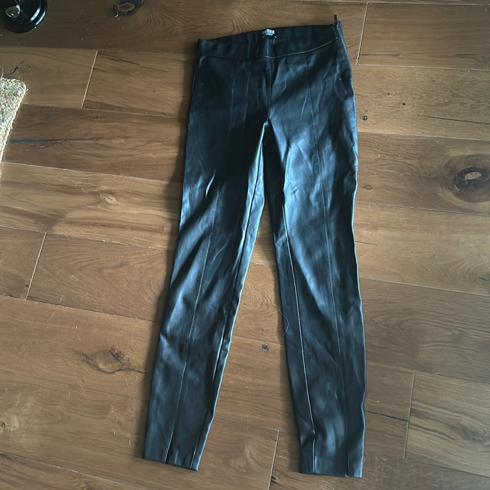 Zara faux leather legging